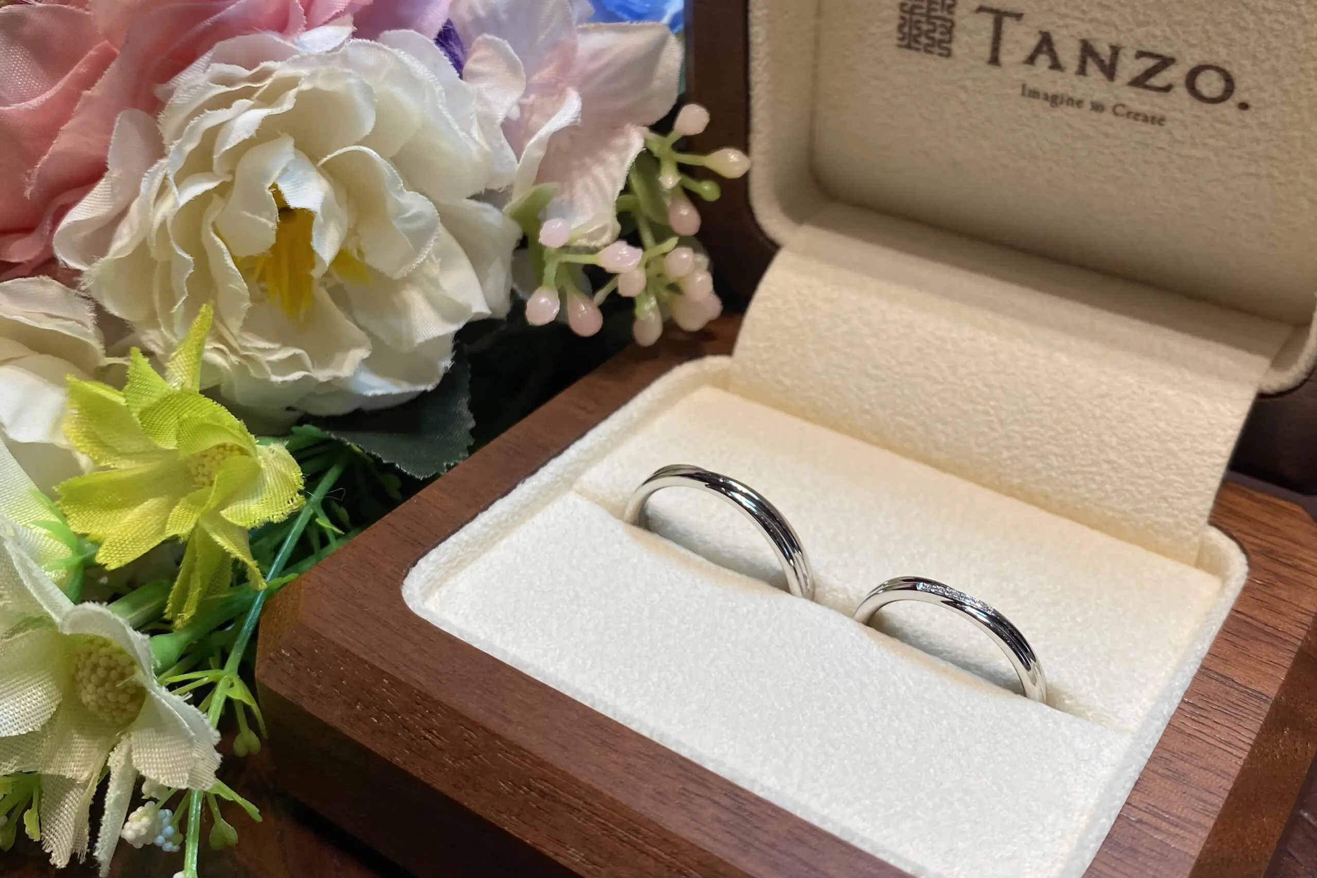 決め手は和歌！ | 結婚・婚約指輪のオーダーメイドは鍛造指輪＜TANZO＞