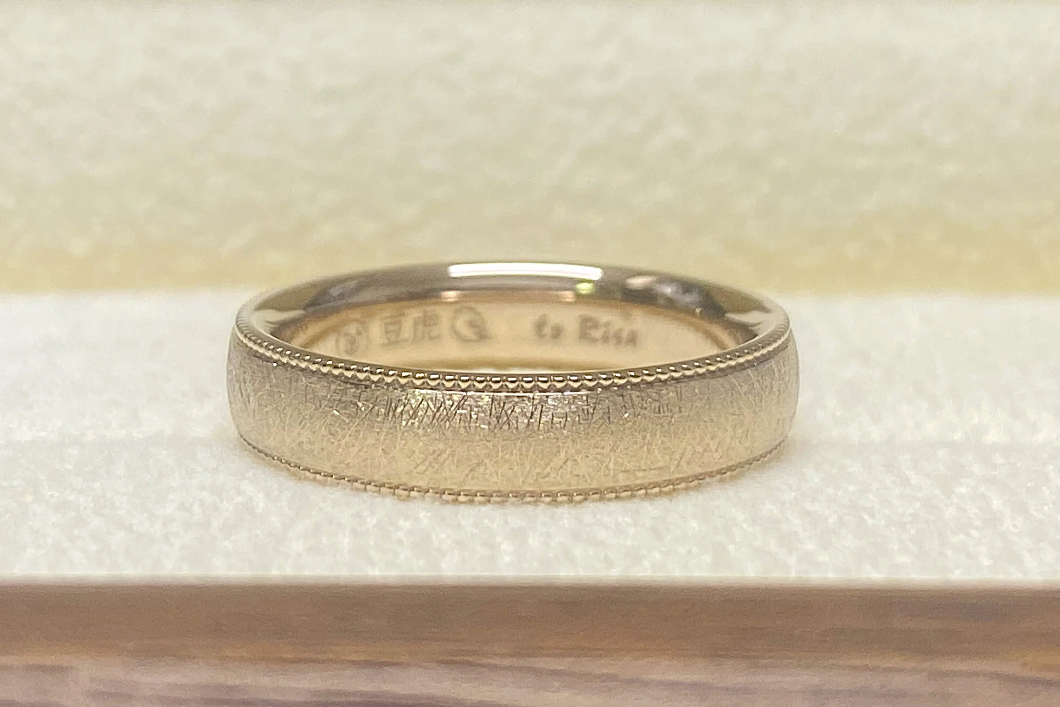ワンちゃんの指輪 | 結婚・婚約指輪のオーダーメイドは鍛造指輪＜TANZO＞