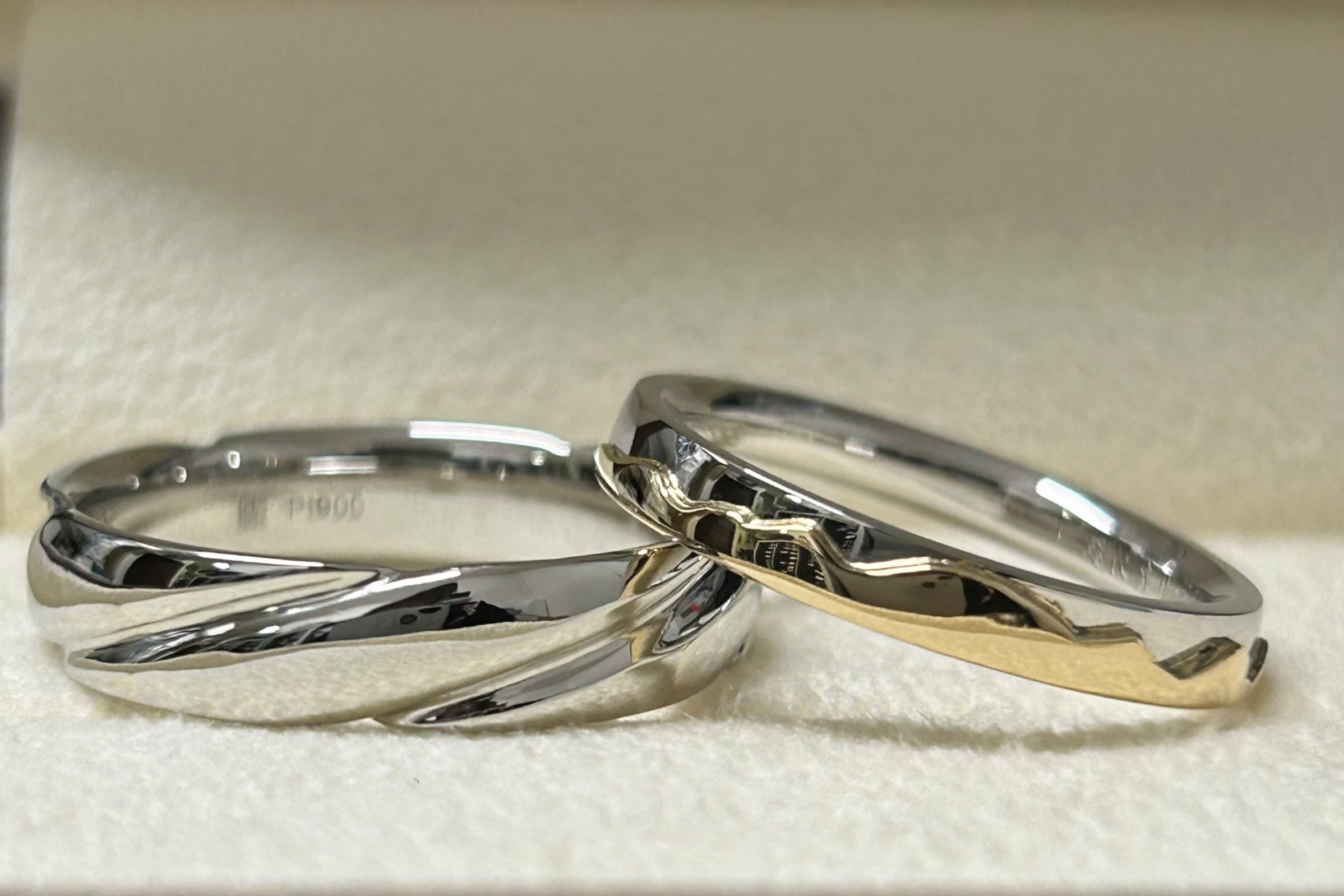 お二人のお好みをぎゅっと詰め込んだご結婚指輪のサムネイル