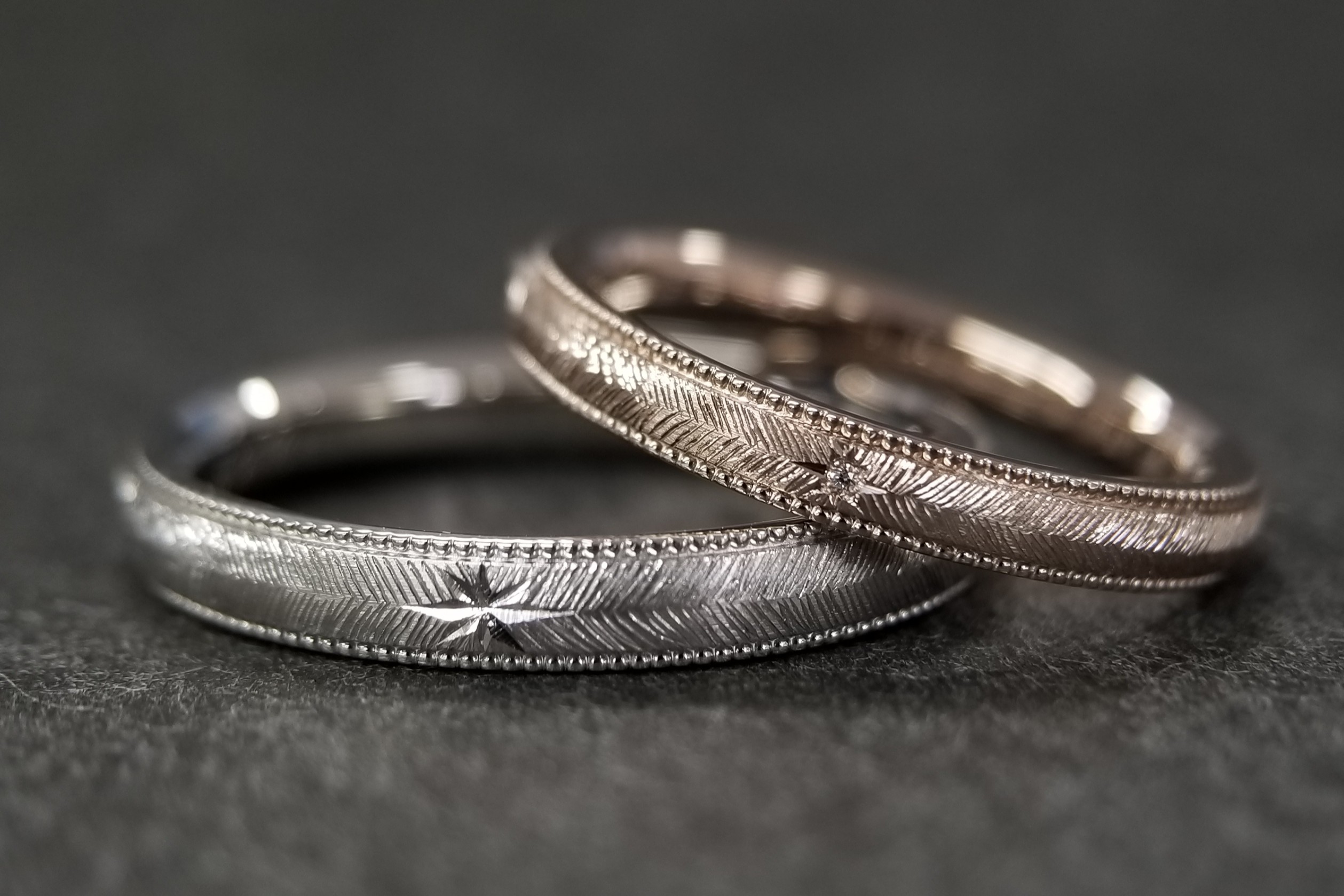 お二人で組み上げるお好みのデザインリングのサムネイル