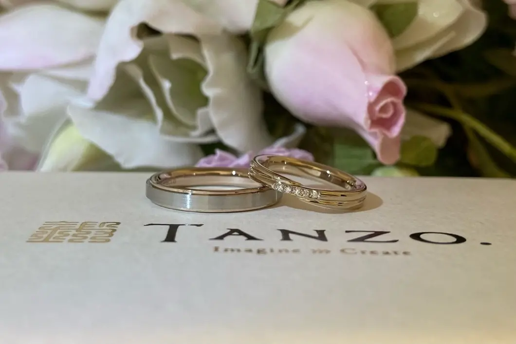 拘りと好みの詰まったご結婚指輪 | 結婚・婚約指輪のオーダーメイドは